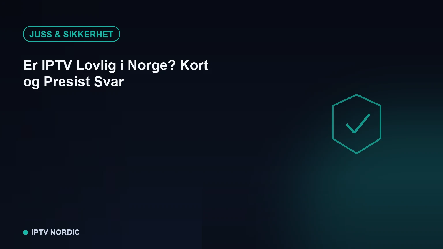 Paragraf-symbol ved siden av en TV-skjerm som symboliserer norsk lovgivning om IPTV