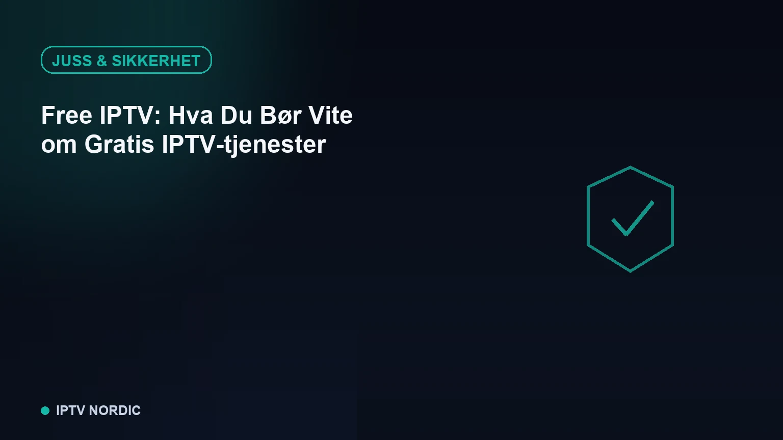 Advarselssymbol over en TV-skjerm som illustrerer risiko ved uautoriserte gratis IPTV-strømmer