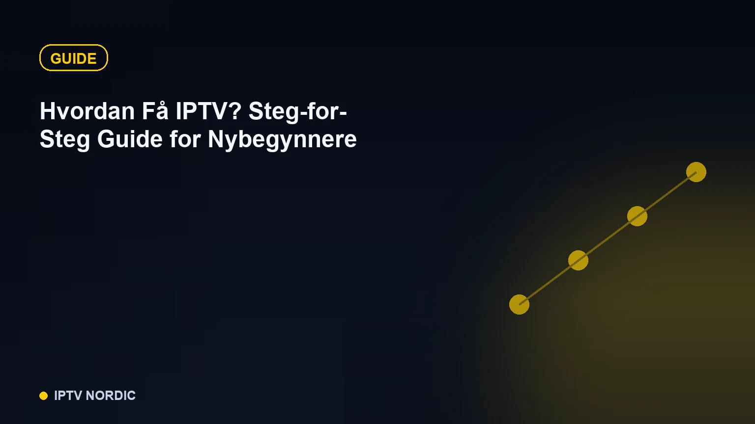 Person som setter opp en IPTV-app på en fjernkontroll foran en Smart-TV
