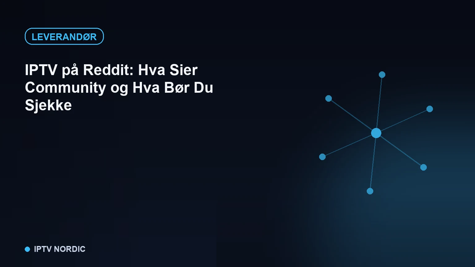 Person som leser diskusjonstråder om IPTV på mobil og bærbar PC